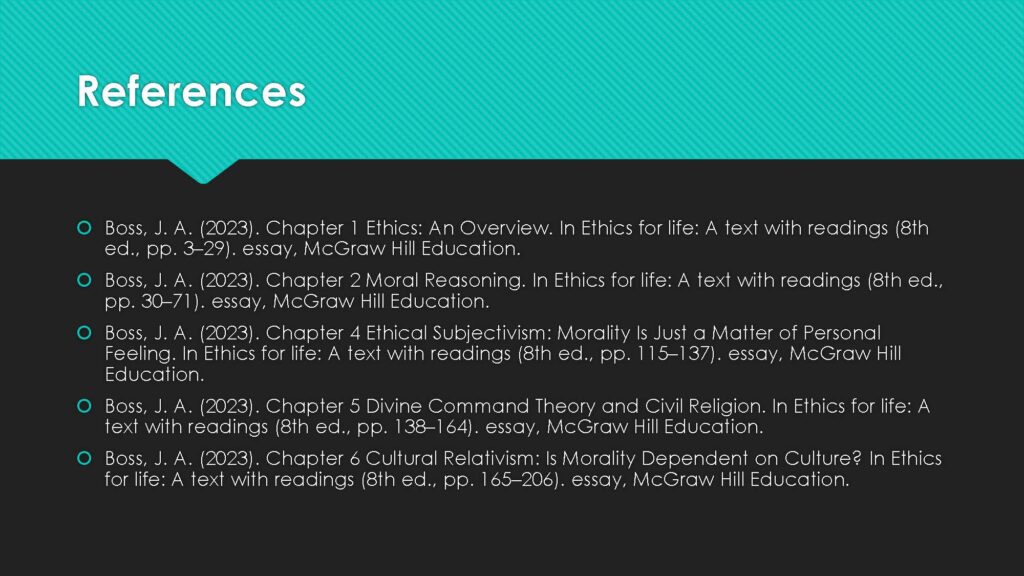 References